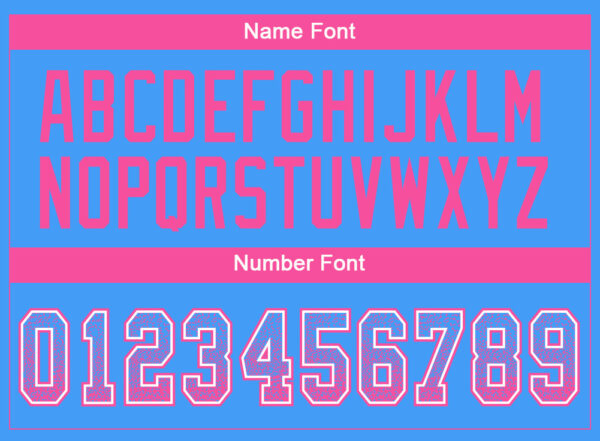 Custom Powder Blue Pink-White Drift Fashion Football Jersey