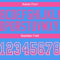 Drift0073-3 Custom Powder Blue Pink-White Drift Fashion Football Jersey