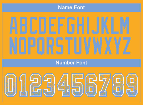 Custom Gold Powder Blue-White Drift Fashion Football Jersey