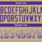Custom Vegas Gold Purple-White Drift Fashion Football Jersey