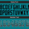 Custom Teal Black-White Drift Fashion Football Jersey