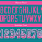 Drift0094-3 Custom Teal Pink-White Drift Fashion Football Jersey