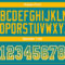 Drift0097-3 Custom Teal Gold-White Drift Fashion Football Jersey