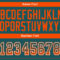Custom Midnight Green Orange-White Drift Fashion Football Jersey