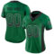 Drift0109-1 Custom Kelly Green Black-Gray Drift Fashion Football Jersey
