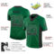 Drift0109-2 Custom Kelly Green Black-Gray Drift Fashion Football Jersey