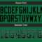 Drift0109-3 Custom Kelly Green Black-Gray Drift Fashion Football Jersey