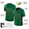 Drift0111-2 Custom Kelly Green Black-Old Gold Drift Fashion Football Jersey