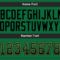 Drift0111-3 Custom Kelly Green Black-Old Gold Drift Fashion Football Jersey