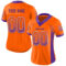 Drift0115-1 Custom Orange Purple-White Drift Fashion Football Jersey