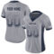 Drift0120-1 Custom Gray Navy-White Drift Fashion Football Jersey