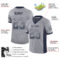 Drift0120-2 Custom Gray Navy-White Drift Fashion Football Jersey