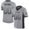 Drift0123 Custom Gray Black-White Drift Fashion Football Jersey