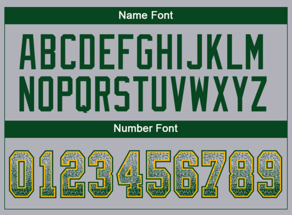 Custom Gray Green-Gold Drift Fashion Football Jersey