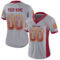 Drift0131-1 Custom Gray Crimson-Gold Drift Fashion Football Jersey