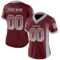 Drift0134-1 Custom Burgundy Gray-White Drift Fashion Football Jersey