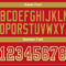 Custom Red Old Gold-White Drift Fashion Football Jersey