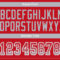 Custom Red Gray-White Drift Fashion Football Jersey