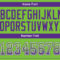 Custom Neon Green Purple-White Drift Fashion Football Jersey
