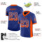 Drift0153-2 Custom Royal Orange-White Drift Fashion Football Jersey