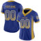 Drift0155-1 Custom Royal Old Gold-White Drift Fashion Football Jersey