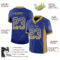 Drift0155-2 Custom Royal Old Gold-White Drift Fashion Football Jersey