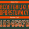 Drift0159-3 Custom Green Orange-White Drift Fashion Football Jersey