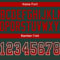 Drift0161-3 Custom Green Red-White Drift Fashion Football Jersey