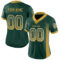 Drift0162-1 Custom Green Old Gold-White Drift Fashion Football Jersey