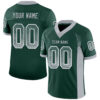 Drift0163 Custom Green Gray-White Drift Fashion Football Jersey
