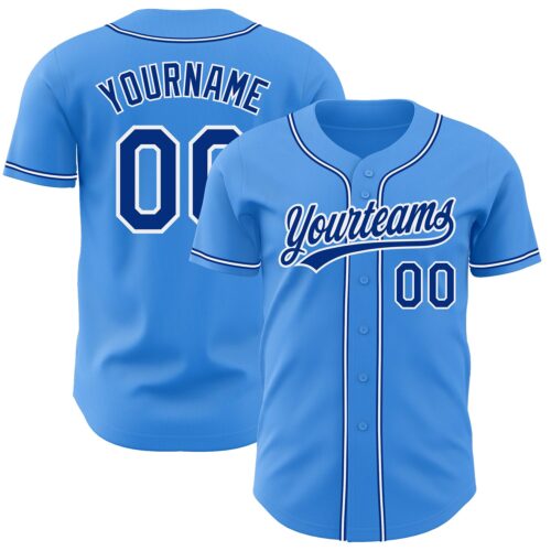 ElectricBlue0012_ec8216de-d79a-409c-8142-da74a380adf3 Custom Electric Blue Royal-White Authentic Baseball Jersey