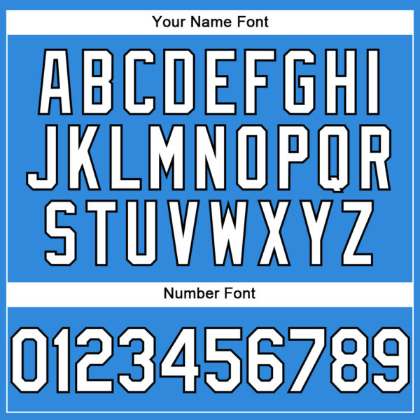 Custom Electric Blue White-Black Authentic Baseball Jersey