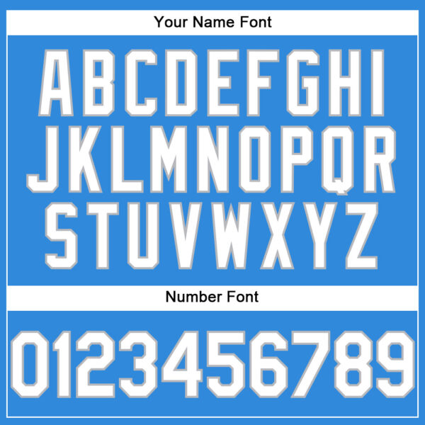 Custom Electric Blue White-Gray Authentic Baseball Jersey