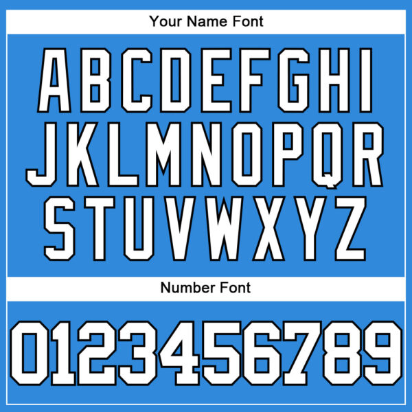 Custom Electric Blue White-Black Authentic Baseball Jersey