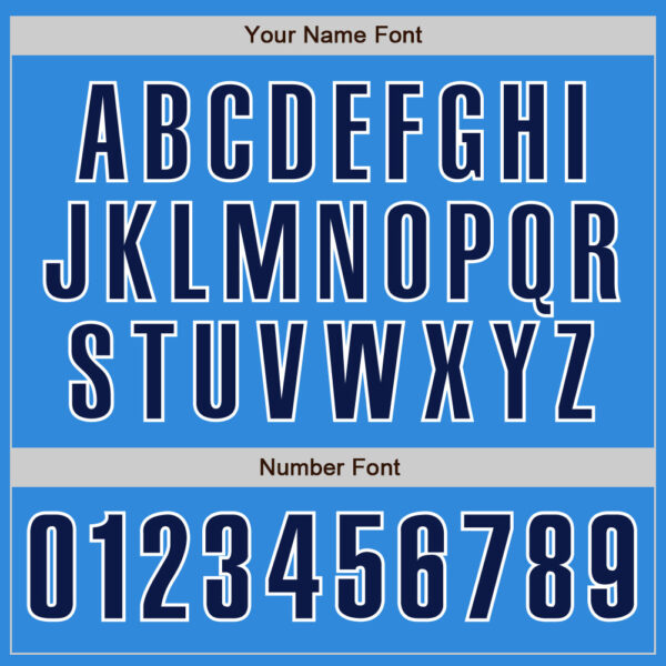 Custom Electric Blue Navy-White Authentic Baseball Jersey