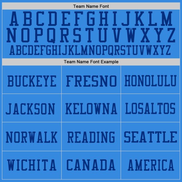 Custom Powder Blue Gold-Royal Mesh Authentic Throwback Football Jersey