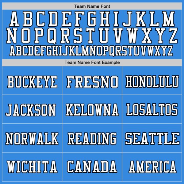 Custom Powder Blue Black-White Mesh Authentic Throwback Football Jersey