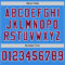 ElectricBlue0143-3 Custom Powder Blue Maroon-White Mesh Authentic Throwback Football Jersey