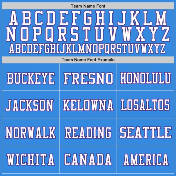 Custom Powder Blue White-Purple Mesh Authentic Throwback Football Jersey