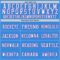 ElectricBlue0146-2 Custom Powder Blue White-Purple Mesh Authentic Throwback Football Jersey