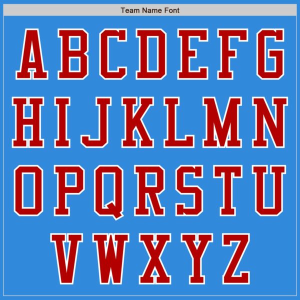 Custom Electric Blue Red-White Authentic Baseball Jersey