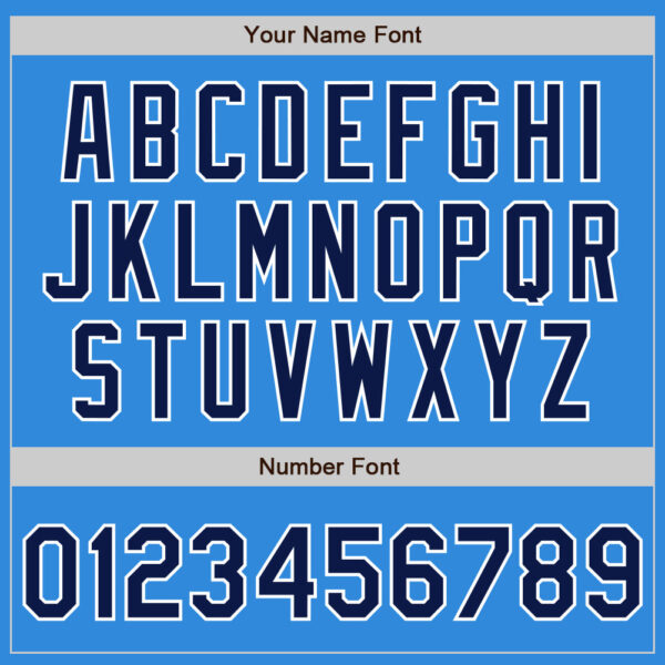 Custom Electric Blue Navy-White Authentic Baseball Jersey