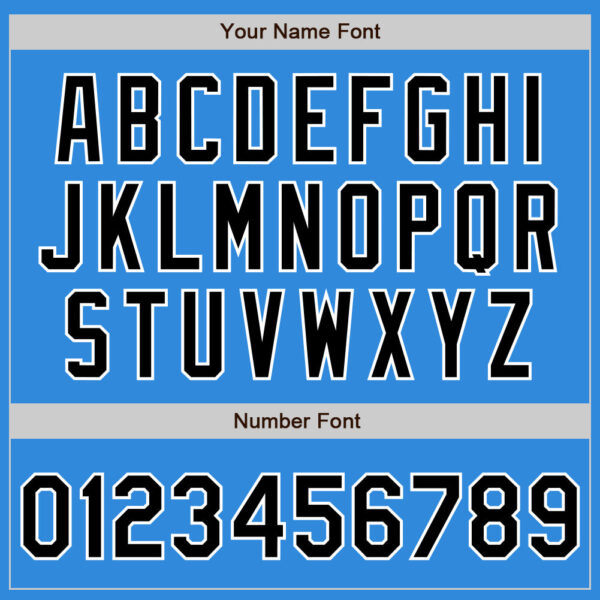 Custom Electric Blue Black-White Authentic Baseball Jersey