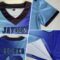 FQ24102532 Custom Purple Light Blue-Black Authentic Gradient Fashion Football Jersey
