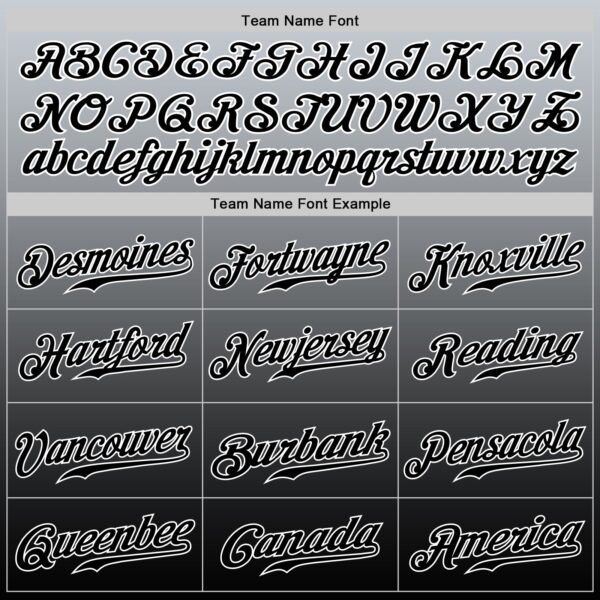 Custom Gray Black-White Authentic Fade Fashion Baseball Jersey