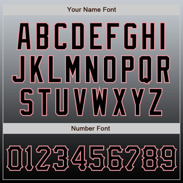 Custom Gray Black-Medium Pink Authentic Fade Fashion Baseball Jersey