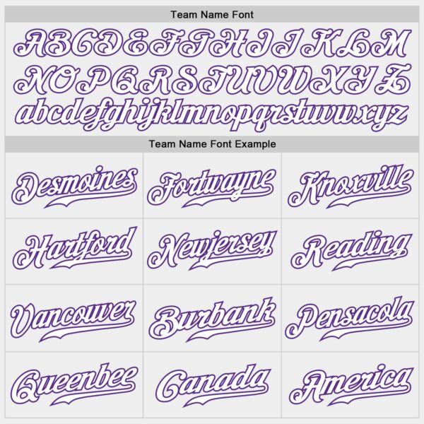 Custom White White-Purple Authentic Fade Fashion Baseball Jersey