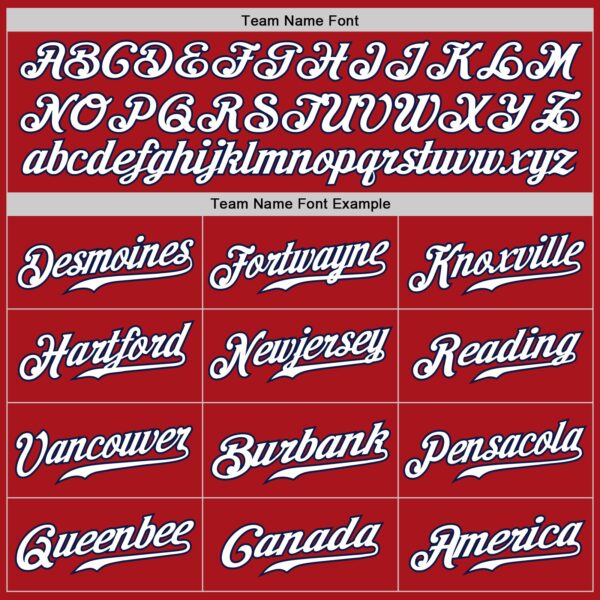 Custom Red White-Navy Authentic Fade Fashion Baseball Jersey