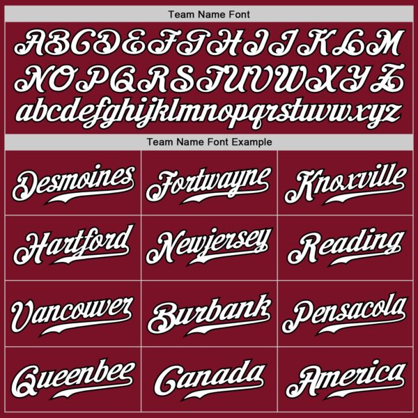 Custom Crimson White-Black Authentic Fade Fashion Baseball Jersey