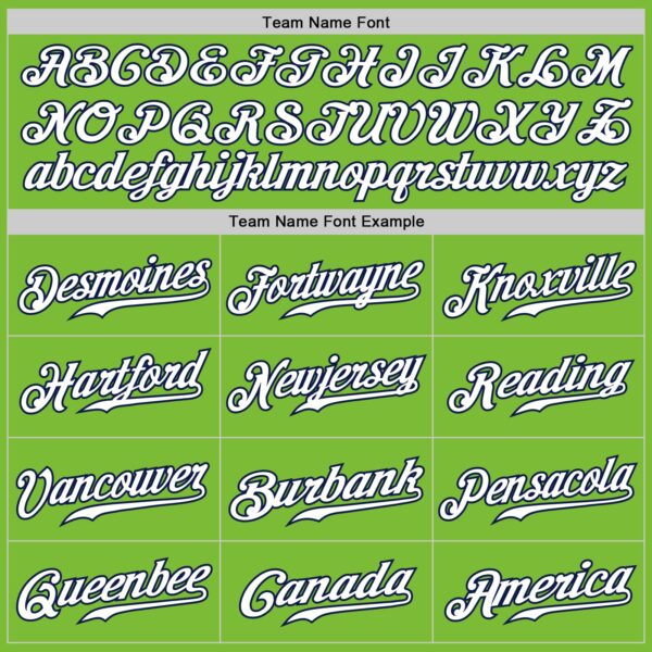 Custom Neon Green White-Navy Authentic Fade Fashion Baseball Jersey